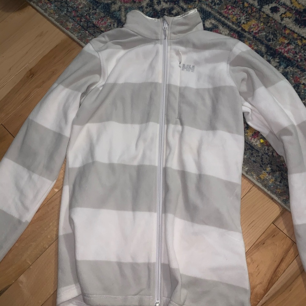 Fleece turtle neck jacket